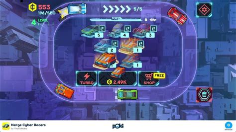 Merge Cyber Racers Gameplay Review: Best Car.